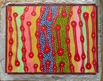 Schilderij 101 cm - Maureen Douglas (*1966) - Aboriginal -, Antiek en Kunst