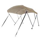 Navishade Biminitop 3 Boog 137cm Taupe Doek-Breedte 170 - 18, Ophalen of Verzenden, Nieuw