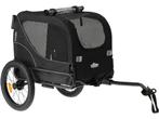 Deryan Hondenfietskar - 2-in-1 - Opvouwbaar tot 20kg - Zwart, Verzenden, Nieuw