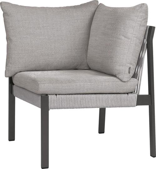 Stern Tammo hoekstuk aluminium antraciet/Koord Stone incl., Tuin en Terras, Tuinmeubel-accessoires, Ophalen of Verzenden
