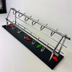 Kapstok - Hout, Verchroomd - Modernistisch Geometrisch