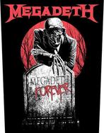 Megadeth - Tombstone - Backpatch officiële merchandise, Ophalen of Verzenden, Nieuw, Kleding
