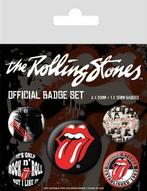 The Rolling Stones Button 5-pack officiële merchandise, Ophalen of Verzenden, Nieuw, Gebruiksvoorwerp