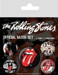 The Rolling Stones Button 5-pack officiële merchandise