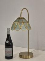 Buffet tafellamp - Messing, Glas - Art Deco invloed