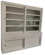 Grote moderne buffetkast Dokkum XL wit 240 x 240cm, Ophalen of Verzenden, Nieuw