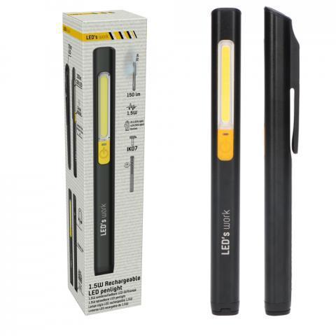 LEDs Work Looplamp met Accu 150 - Ultra compact - Draadloos, Huis en Inrichting, Lampen | Overige, Nieuw, Verzenden