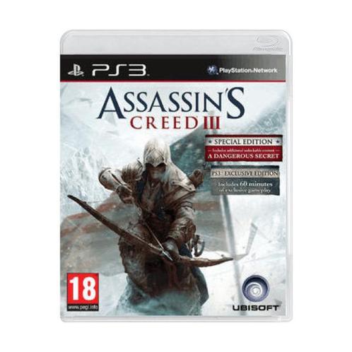 Assassins Creed III - Special Edition, Spelcomputers en Games, Games | Sony PlayStation 3, Verzenden