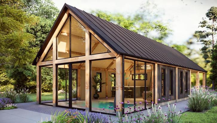 Kapschuur • Veldschuur • Tuinschuur • Veranda • Carport, Tuin en Terras, Tuinhuizen, Schuur, Nieuw, Met overkapping