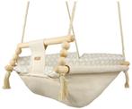 Babywiegschommel - max. 20 kg - creme, cremediamanten, Ophalen of Verzenden, Nieuw