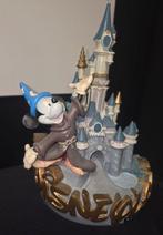 Mickey Mouse - 1 Figurine - Disneyland Paris Castle - Demons, Verzamelen, Nieuw