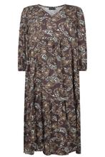 Ophilia jurk Lucy viscose dessin Maat:, Kleding | Dames, Jurken, Verzenden, Nieuw, Overige kleuren