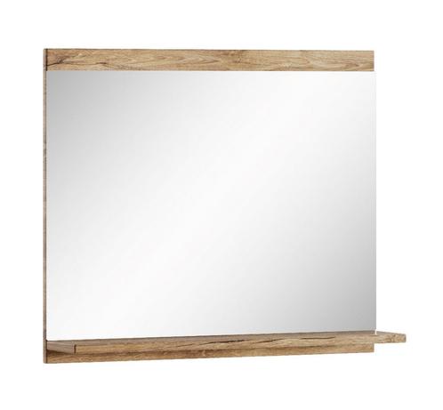 Badkamerspiegel Montreal 60 x 12 x 50 cm Bruin Eiken, Huis en Inrichting, Badkamer | Badkamermeubels, Nieuw, Overige typen, Verzenden