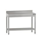 GGM Gastro | RVS werktafel ECO - 1000x600mm - met onderplank, Verzenden, Nieuw in verpakking, Meubilair