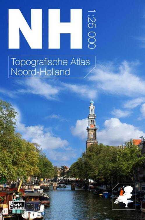 Topografische atlas van Noord-Holland / Topografische, Boeken, Overige Boeken, Zo goed als nieuw, Verzenden