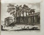 Francesco Piranesi (1758-1810) - Rovine del tempio un tempo