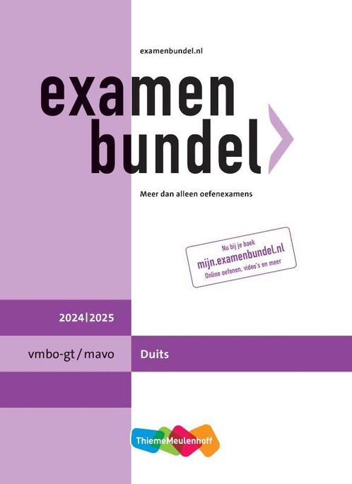 Examenbundel online  boek vmbo gtmavo Duits 20 9789006650655, Boeken, Schoolboeken, Zo goed als nieuw, Verzenden