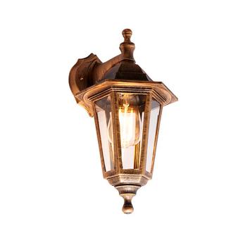 Antieke buiten wandlamp goud IP44 - New Haven beschikbaar voor biedingen