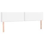 2x Wit Kunstleren Hoofdbord 100cm | Tweedekansje | OP=OP, Huis en Inrichting, Slaapkamer | Bedden, Overige materialen, Verstelbaar