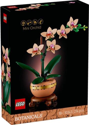 LEGO Botanicals Mini orchidee - 10343 beschikbaar voor biedingen