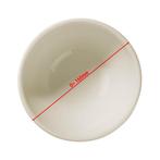 GGM Gastro | (4 stuks) TEOS - Kom/Soepbord - Ø 160mm - Crème, Verzenden, Nieuw, Effen, Bord(en)