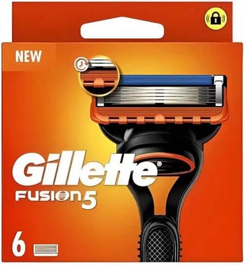 Gillette - Fusion5 - Scheermesjes/Navulmesjes - 6 Stuks, Sieraden, Tassen en Uiterlijk, Uiterlijk | Gezichtsverzorging, Ophalen of Verzenden