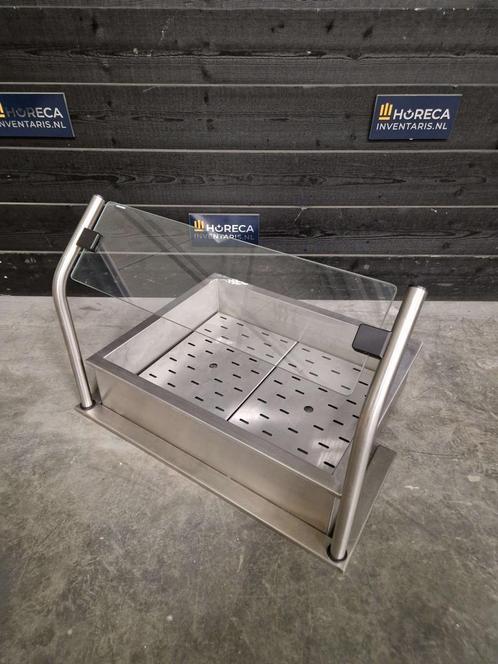Crushed ice bak | inclusief hoge glasopstand | RVS | 71 x 57, Zakelijke goederen, Horeca | Keukenapparatuur, Gebruikt, Koelen en Vriezen