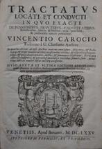 Vincenzo Carocci - Tractatus Locati et Conducti - 1675, Antiek en Kunst, Antiek | Boeken en Bijbels