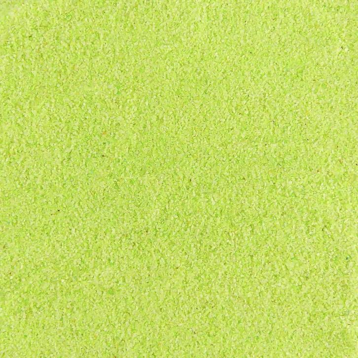 Gekleurd Zand 0.1-0.5mm - APPEL GROEN / LIME - Kunst/Hobb..., Huis en Inrichting, Kamerplanten, Ophalen of Verzenden