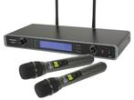 Citronic RU210-H 2 Kanaals Microfoon Systeem Multi-UHF, Verzenden, Nieuw, Overige typen