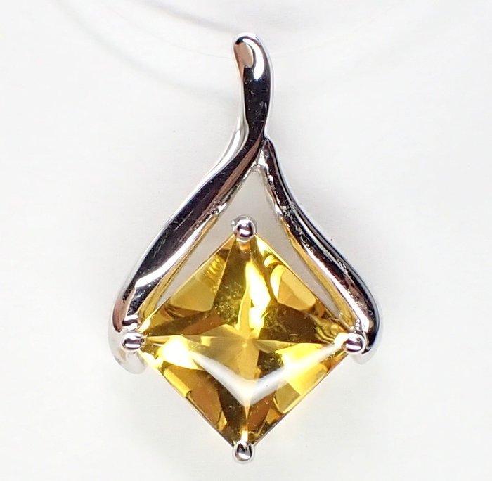 Zonder Minimumprijs - Hanger - 18 karaat Witgoud - 1.65ct., Sieraden, Tassen en Uiterlijk, Antieke sieraden