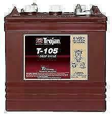 Trojan Dynac Varta  6 volt traktie hoogwerker bouwlift accu beschikbaar voor biedingen