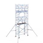 Rolsteiger Professional 90x190 6,2m werkhoogte vrijstaand, Doe-het-zelf en Verbouw, Steigers, Verzenden, Nieuw, Rolsteiger of Kamersteiger