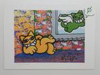 M. Chat (Thoma Vuille) (1977) - Ronron et Chat ailé, Antiek en Kunst, Kunst | Schilderijen | Modern