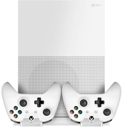 Piranha Xbox One S Vertical Charging Stand-Incl. 2x 800mAh, Spelcomputers en Games, Spelcomputers | Xbox | Accessoires, Nieuw