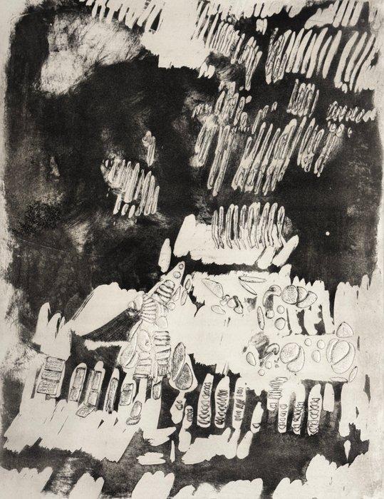 René Mels ( 1909-1977 ) - Lumière en creux - 1e État, Antiek en Kunst, Antiek | Overige Antiek