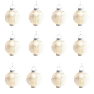 Solar lampion | Lumineo | Safi | Ø 20 x 23 cm | 12 stuks, Tuin en Terras, Buitenverlichting, Nieuw, Verzenden