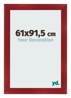 Fotolijst 61x91,5 cm - Wijnrood Geveegd - MDF - Pisa, Verzenden, Nieuw