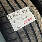 2 x Vredestein Quatrac Pro 285-35-22 4 Seizoenbanden 5mm, Gebruikt, 285 mm, Overige maten, Ophalen of Verzenden