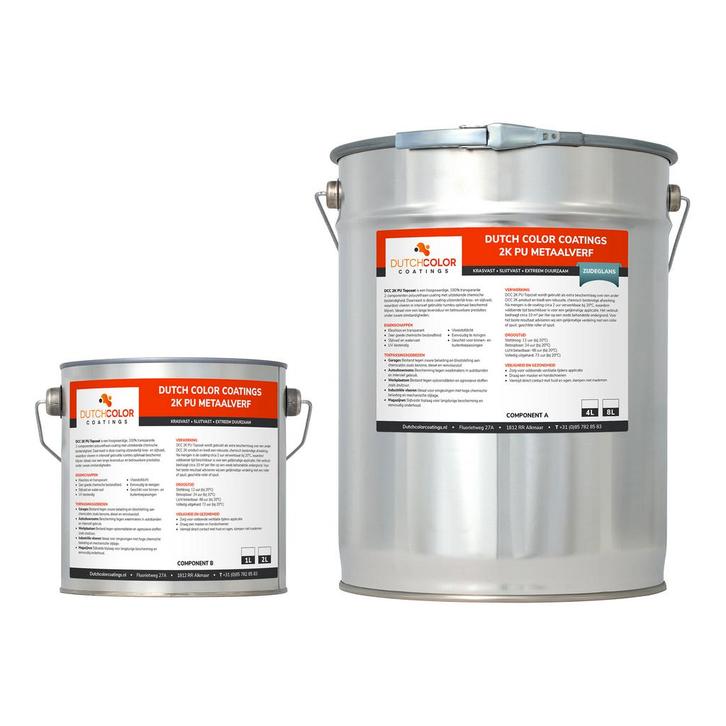 DCC 2K PU Topcoat 10L, Doe-het-zelf en Verbouw, Verf, Beits en Lak, Verf, Overige kleuren, Nieuw, 5 tot 10 liter, Verzenden