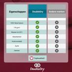 2dekans | DoubleDry Dekbedovertrek Flanel 100% Zacht Katoen, Ophalen of Verzenden, Zo goed als nieuw