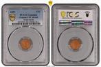 Koningin Wilhelmina 1/2 cent 1891 UNC detail PCGS, Verzenden, Koning Willem III, Losse munt