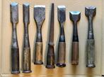 Set of 7 / Japanese Vintage  NOMI Chisel - Japanese, Antiek en Kunst, Antiek | Wandborden en Tegels