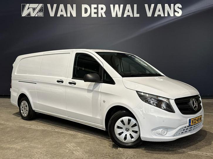 Zakelijke Lease |  Mercedes-Benz Vito 114 CDI 9G-Tronic Auto, Auto's, Bestelauto's, Dealer onderhouden, Lease, Zwart, Automaat