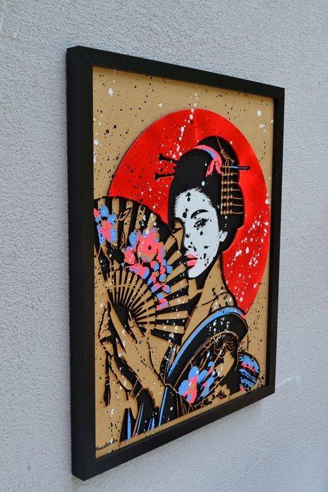 Patrycja Mroczkowska - Secrets of the Geisha 3D Pop Art, Antiek en Kunst, Kunst | Designobjecten