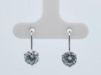 Zonder minimumprijs - Oorbellen - 14 karaat Witgoud -, Nieuw