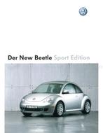 2004 VOLKSWAGEN NEW BEETLE SPORT EDITION BROCHURE DUITS, Nieuw, Volkswagen, Author