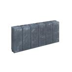 5 stuks! Blokjesband zwart 8x25x50 cm - Gardenlux, Tuin en Terras, Schuttingen, Nieuw, Verzenden