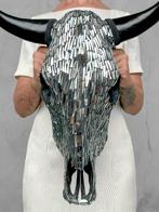 Geen minimumprijs - Adembenemende stierenkop met, Antiek en Kunst