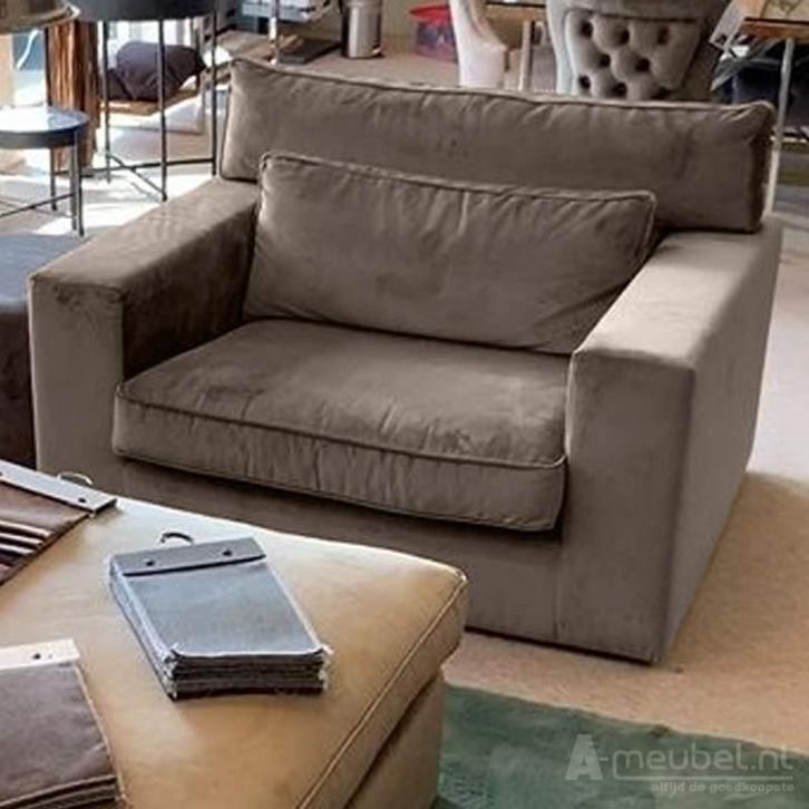 Oudenbosch Loveseat - loveseats - Taupe, Huis en Inrichting, Stoelen, Nieuw, Stof